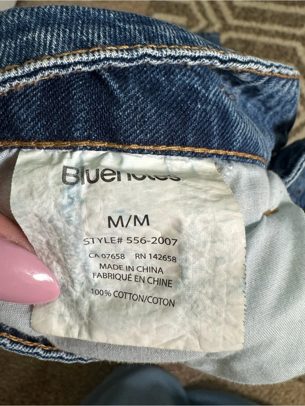 Bluenotes Women's Classic High-Rise Blue Jeans
